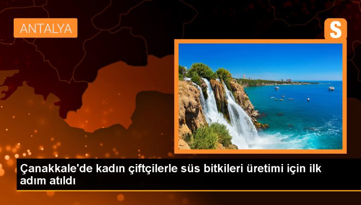 Çanakkale’de Kadın Çiftçiler Süs Bitkileri Üretimine Başlıyor