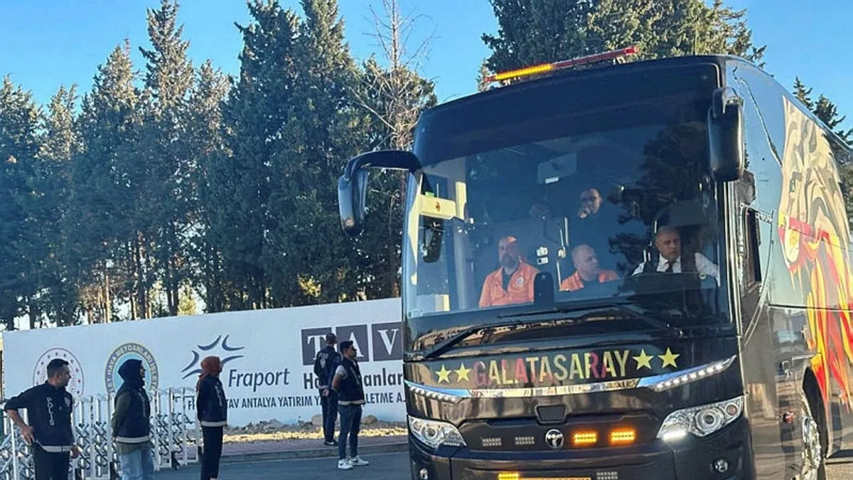 Galatasaray, Antalya’ya ulaştı!