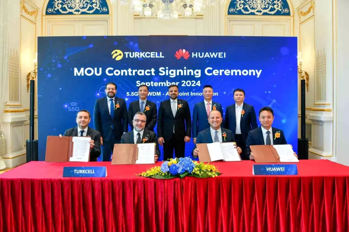 Turkcell ve Huawei’den 5.5G İş Birliği