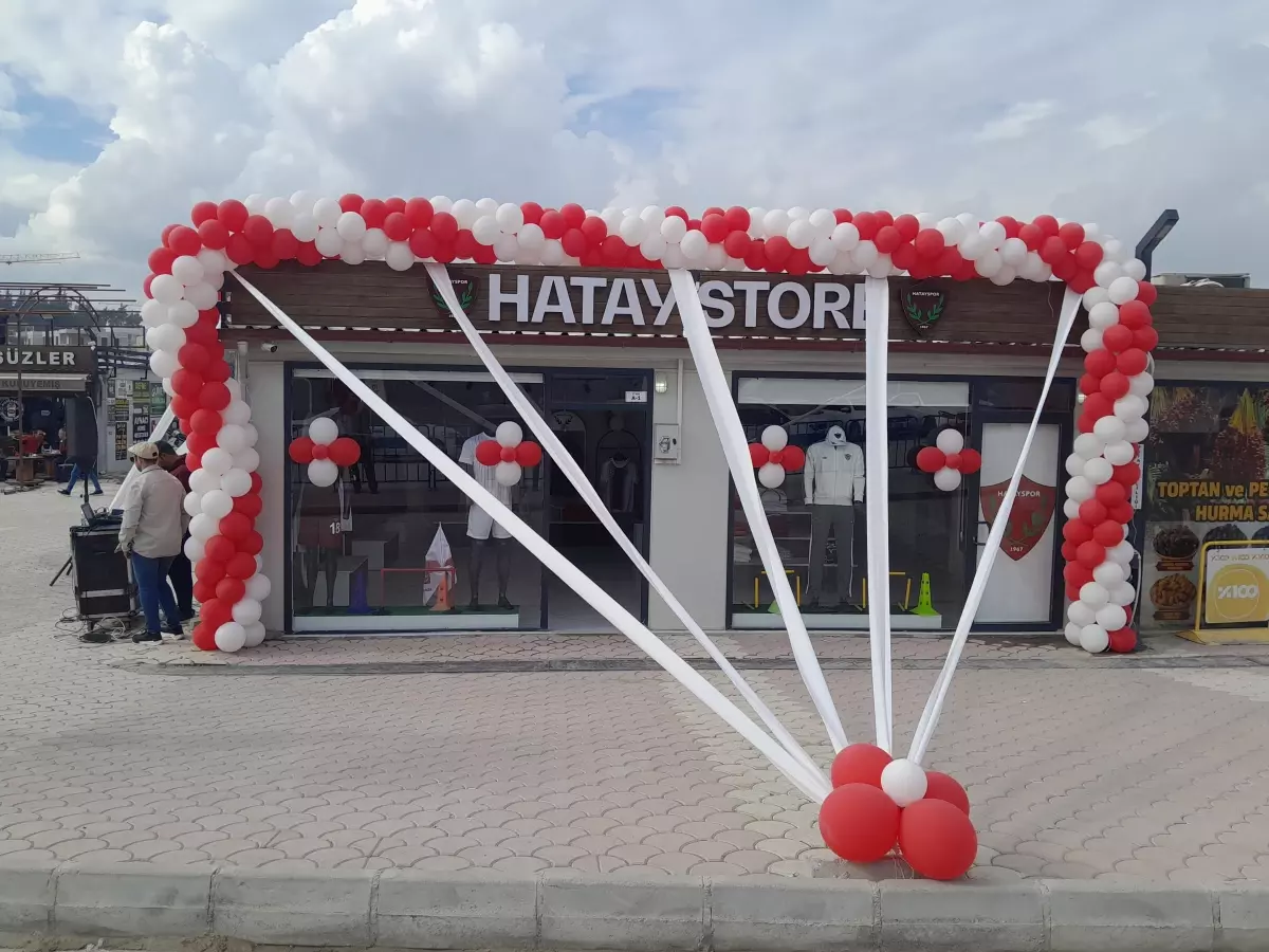 Hatayspor, Antakya’da Hataystore Mağazasını Açtı