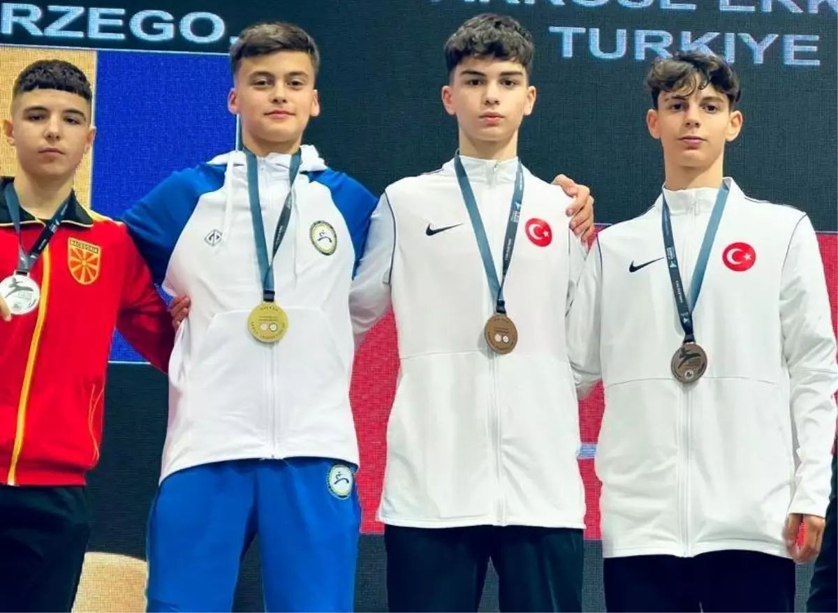 Sultangazili Sporcular, Balkan Karate Şampiyonası’nda Altın ve Bronz Madalya Kazandı